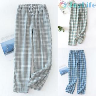 Quần pijama họa tiết caro thời trang sành điệu cho nam