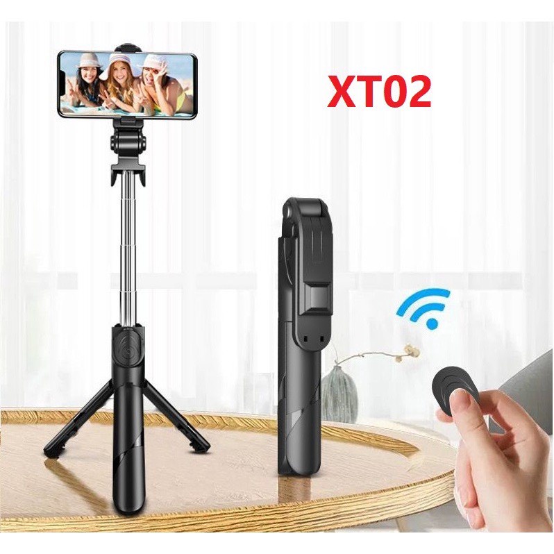 Gậy chụp ảnh, selfie có bluetooth 3 chân đa năng chụp hình, giá đỡ điện thoại livestream