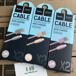 [iPhone 1M] Cáp Lightning Hoco X2 - Sạc Nhanh Iphone Ipad - Chính Hãng