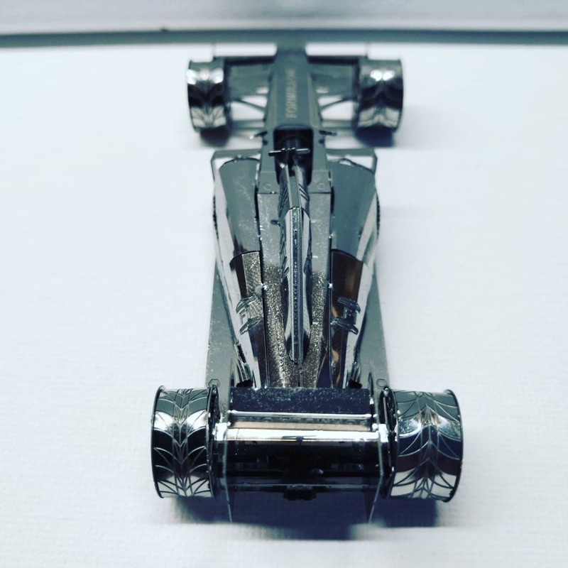 Mô Hình Lắp Ráp 3D Kim Loại Xe Đua Thể Thao F1 Ferrari [ Chưa Lắp]