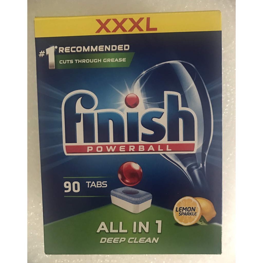 viên rửa bát finish 90 viên all in 1