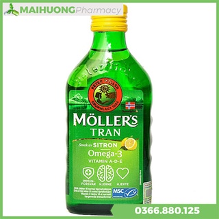 [Chính Hãng] Moller Tran Omega 3 giúp tăng cường hệ miễn dịch,cải thiện thị lực,trí não, giúp bé thông minh và khỏe mạnh