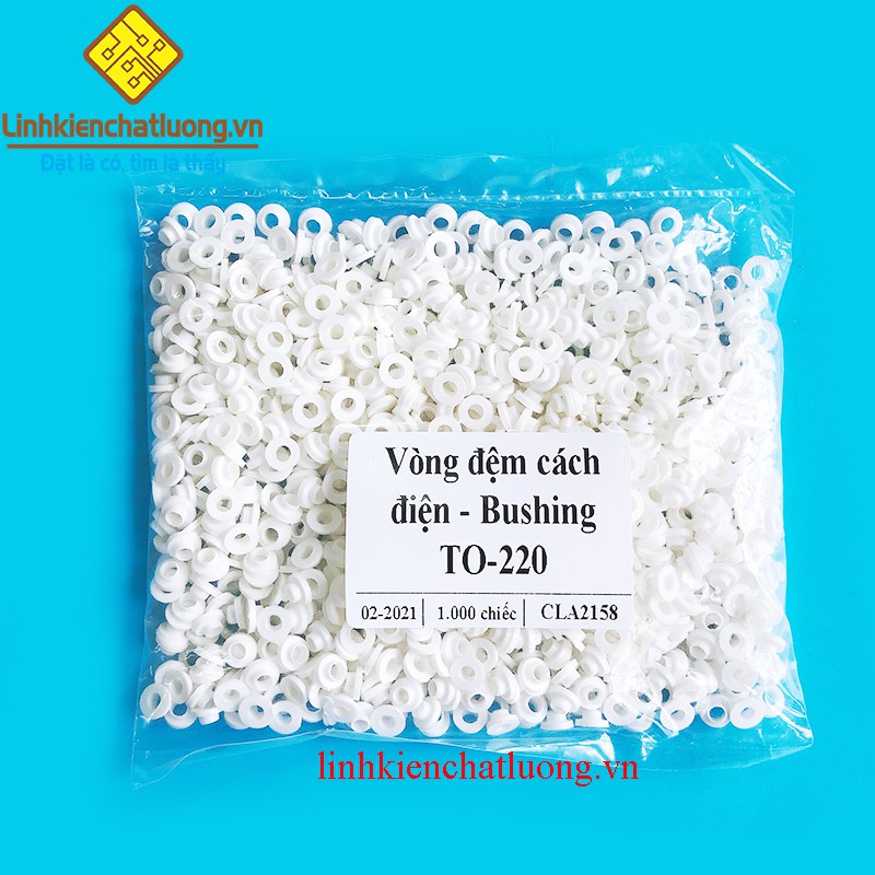 Nguyên túi vòng đệm cách điện - Bushing TO-220 (1000 chiếc)