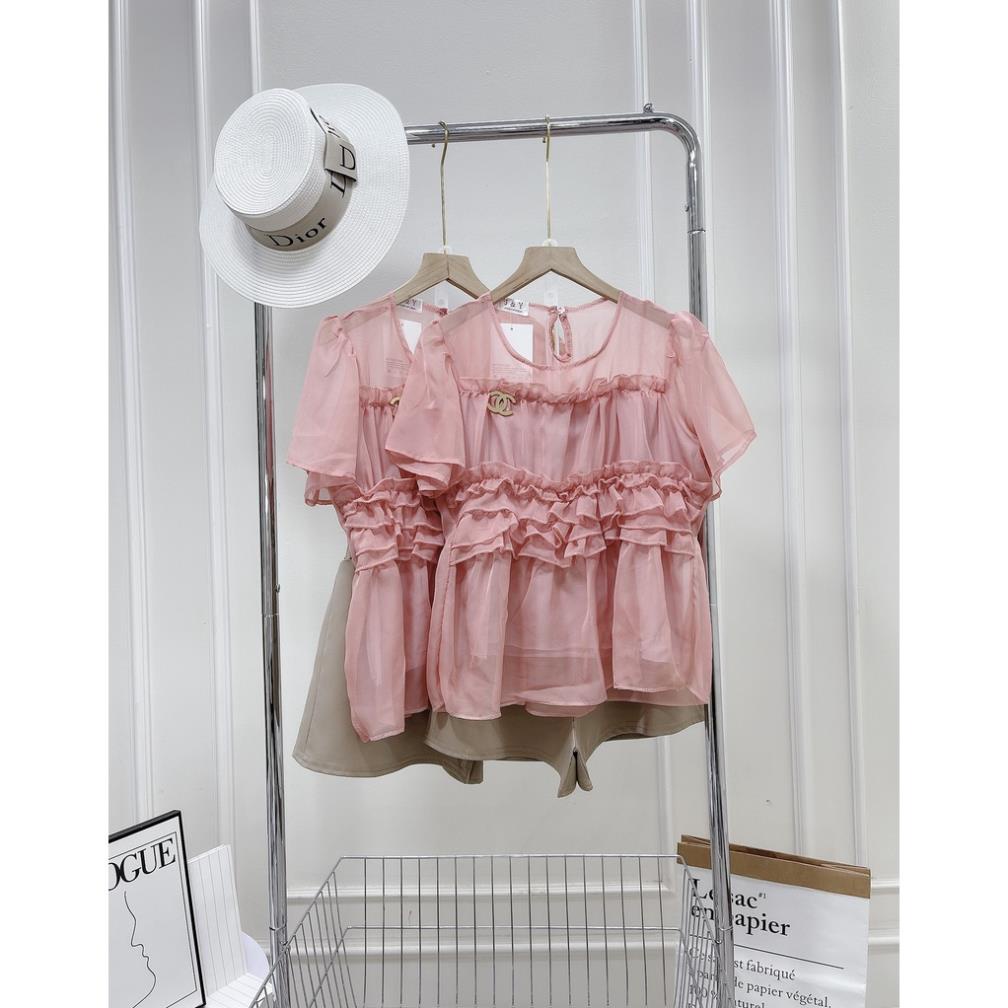 [ 𝐅𝐑𝐄𝐄 𝐒𝐇𝐈𝐏 ]   BỘ TƠ BÈO HỒNG QUẦN SHORT ĐÙI BE