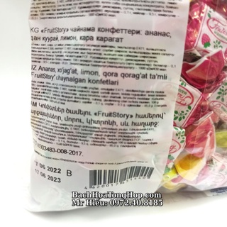 [Hỏa Tốc] Kẹo dẻo hoa quả Nga túi 1kg