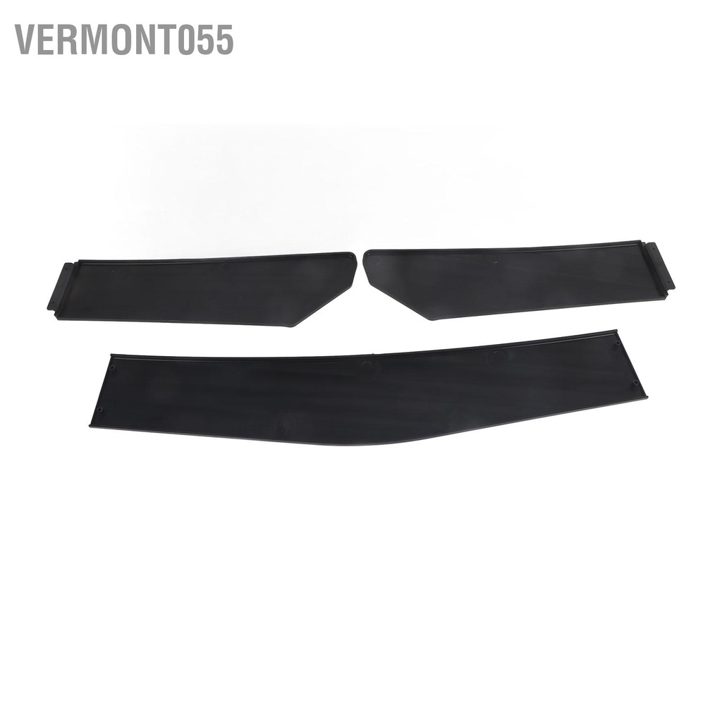 Có thể bán buôn 5 cái phía trước Bumper Lip Body Kit Universal Splitter Spoiler Diffuser Canard Protector cho xe hơi Vermont055 Hàng giao ngay