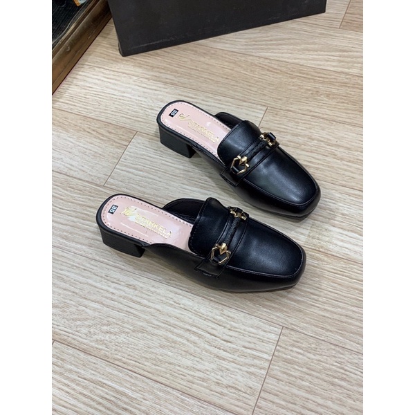 Giầy sục khoá gót 4 cm