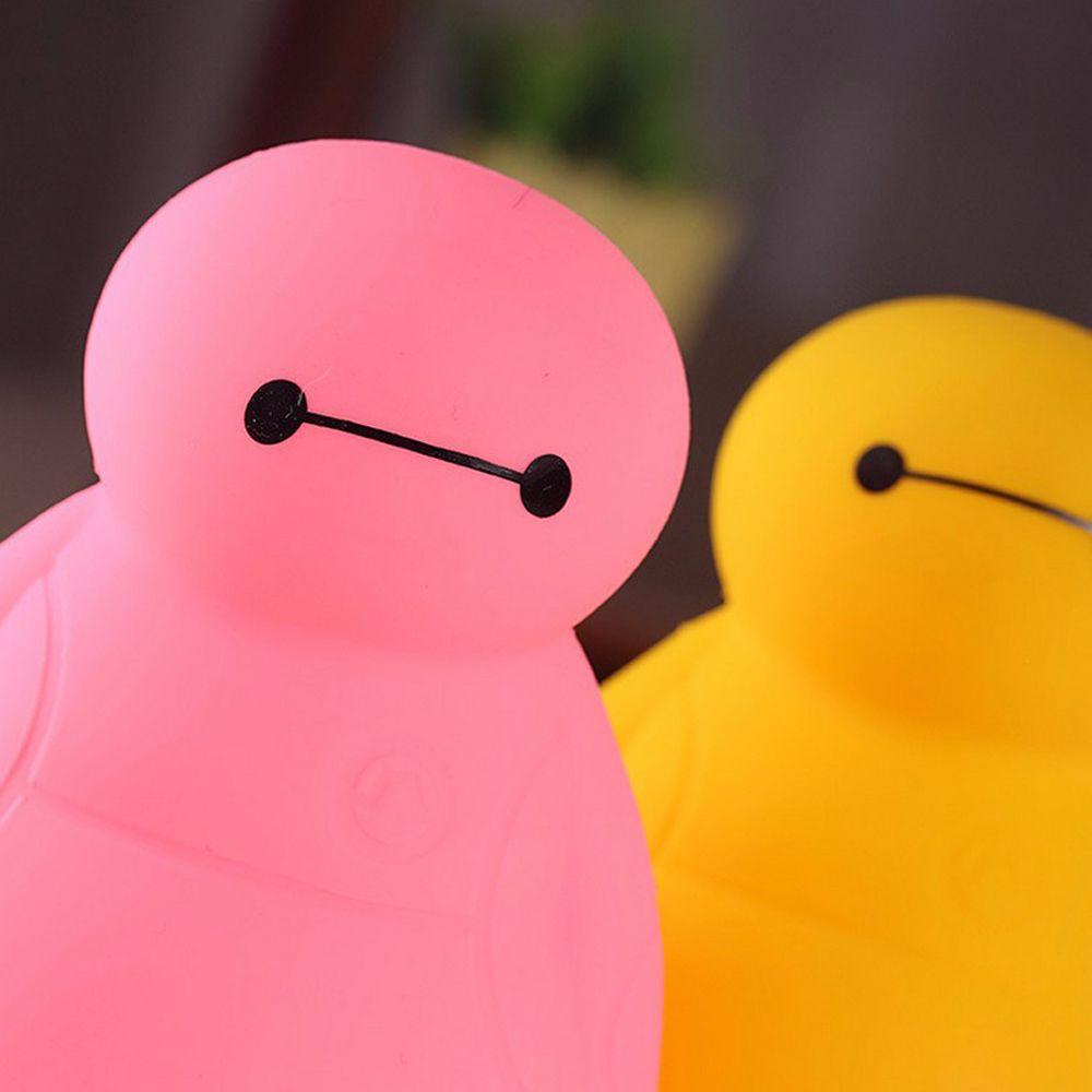 AUGUSTINA Túi Đựng Bút Silicone Đa Năng In Hình Big Hero 6