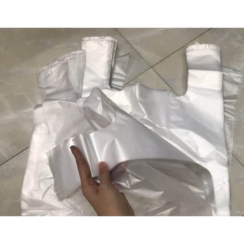 1kg Túi Xốp Bóng Mỡ Túi Nilon Trắng ĐỤC