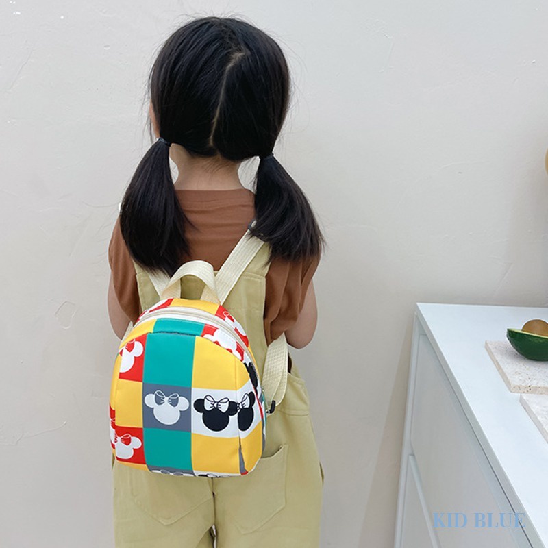Ba Lô Đi Học In Họa Tiết Dễ Thương Phong Cách Hàn Quốc Cho Bé