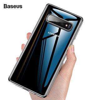 Ốp lưng Baseus viền màu Galaxy S10 chính hãng
