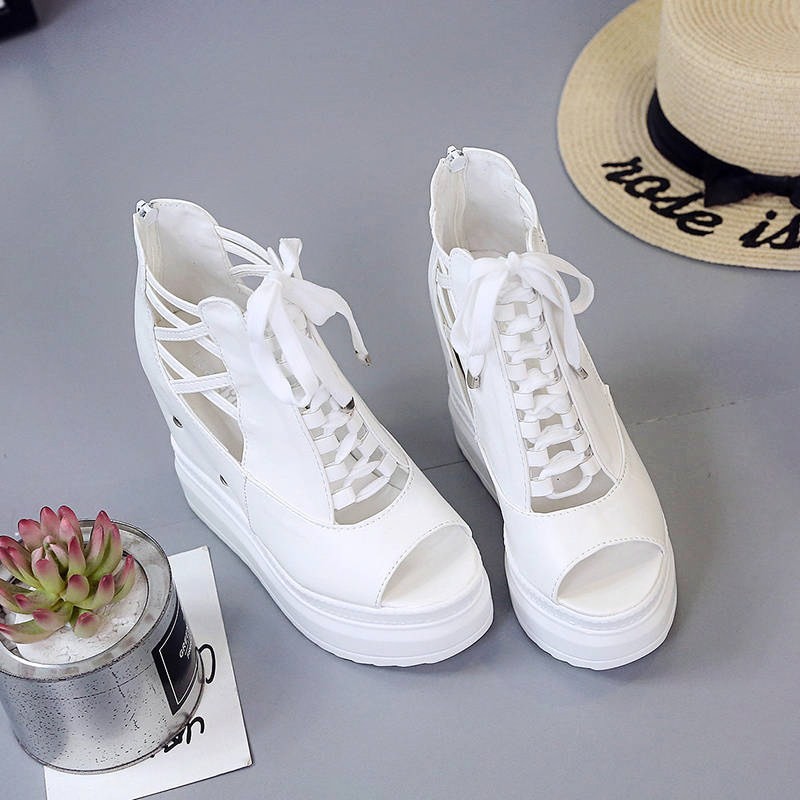 Giày Sandal nữ đế xuồng cá tính S115