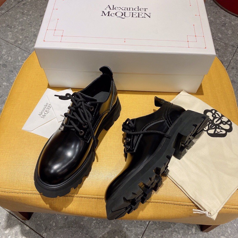 Giày Oxford nữ da thật cao cấp Alexander MCqueen mẫu mới nhất 2021 | BigBuy360 - bigbuy360.vn