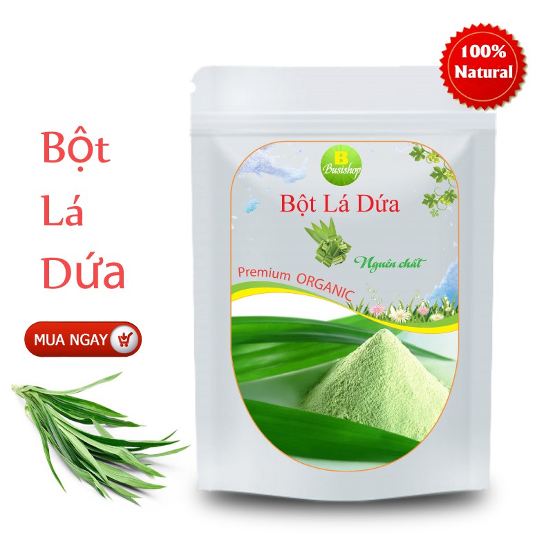 Bột lá dứa nguyên chất 100g