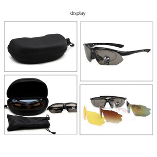 Bộ kính thể thao 5 trong 1 Oulaiou