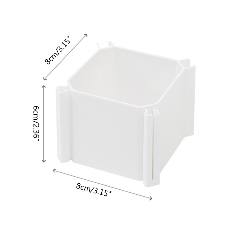 Set 6 Hộp Đựng Đồ Lót Thiết Kế Kiểu Tổ Ong Tiện Dụng