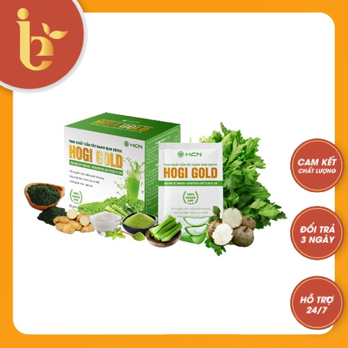Tinh chất cần tây Hogi Gold hỗ trợ giảm cân, tinh chất cần tây giúp thải độc cơ thể, thanh lọc cơ thể