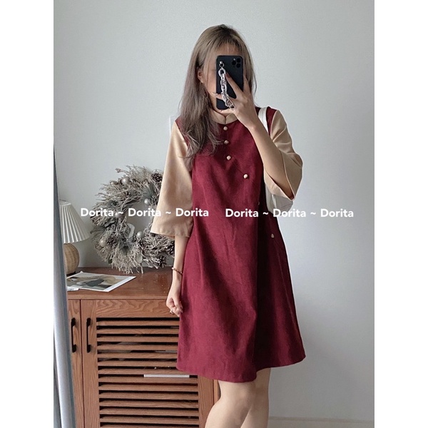 Áo dài cách tân cúc ngọc 2022, Áo dài Tết CiCi - Dorita Boutique