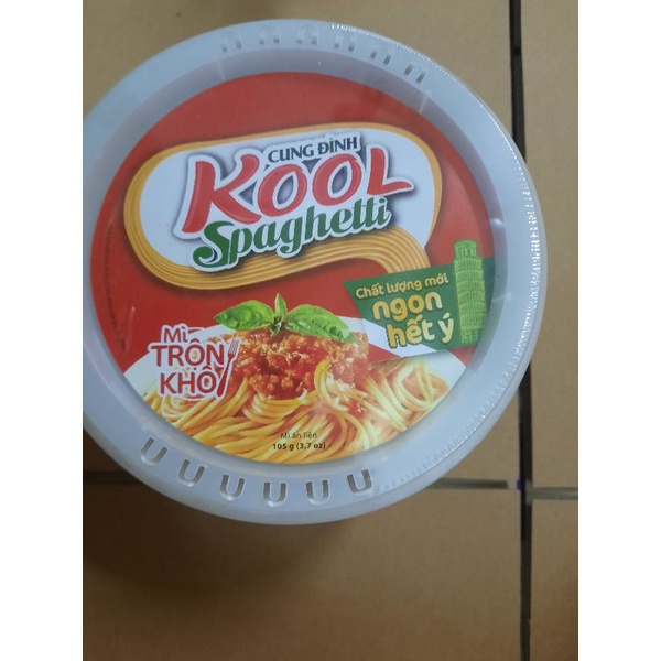Mì trộn Cung Đình Kool Spaghetti và vị BBQ