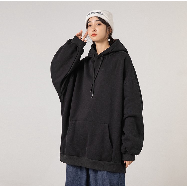 Áo Hoodie Basic trơn, thun nỉ dày dặn, hàng đẹp chuẩn xuất khẩu