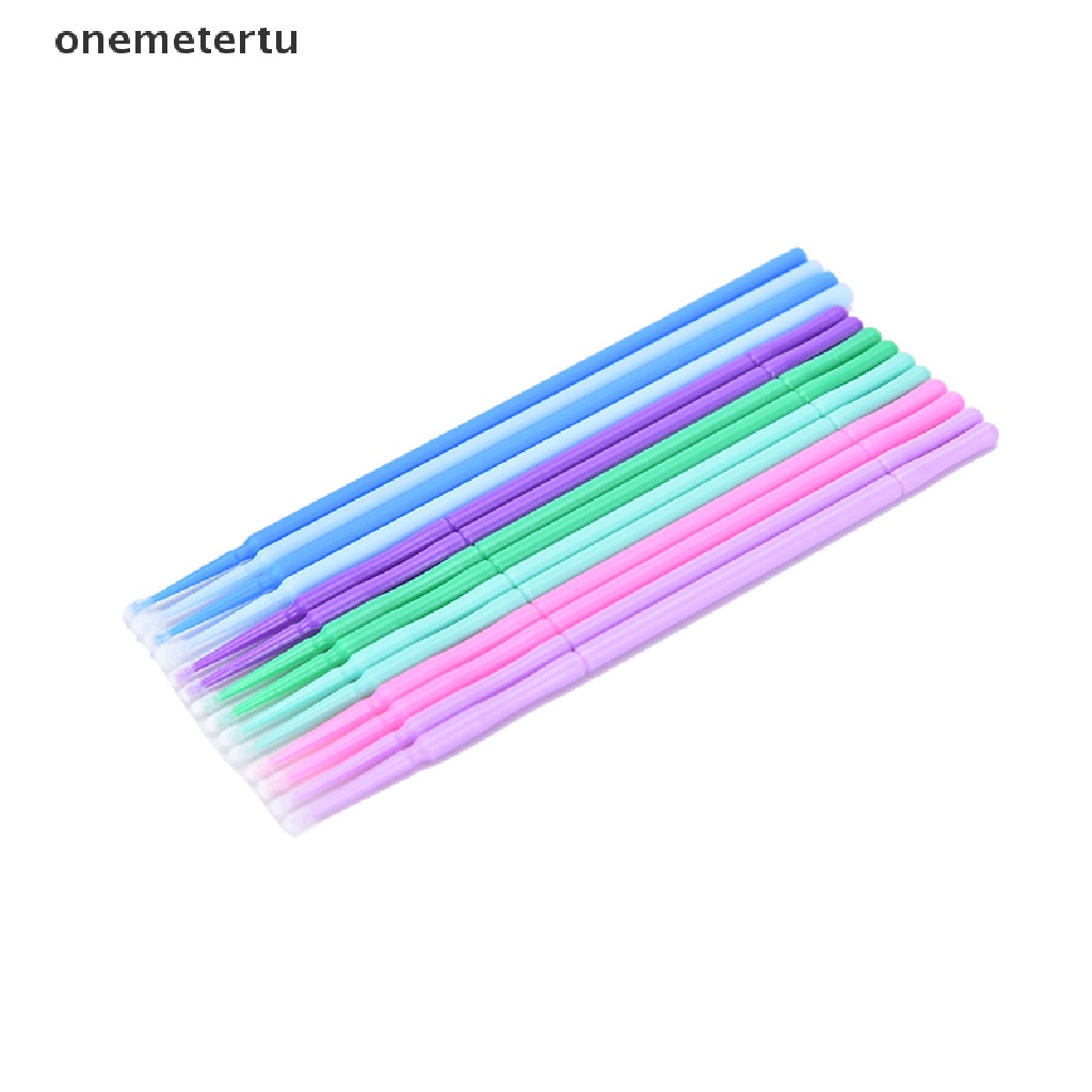 [Hàng mới về] Set 100 cọ hỗ trợ nối mi dùng một lần thiết kế đầu siêu nhỏ tiện dụng