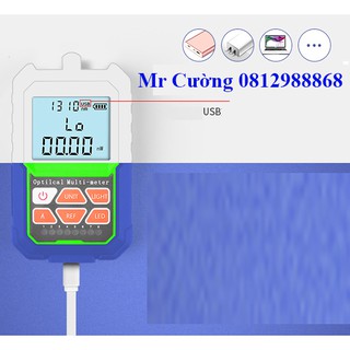 Máy Đo Công Suất Quang Mini Kèm Test Mạng J45