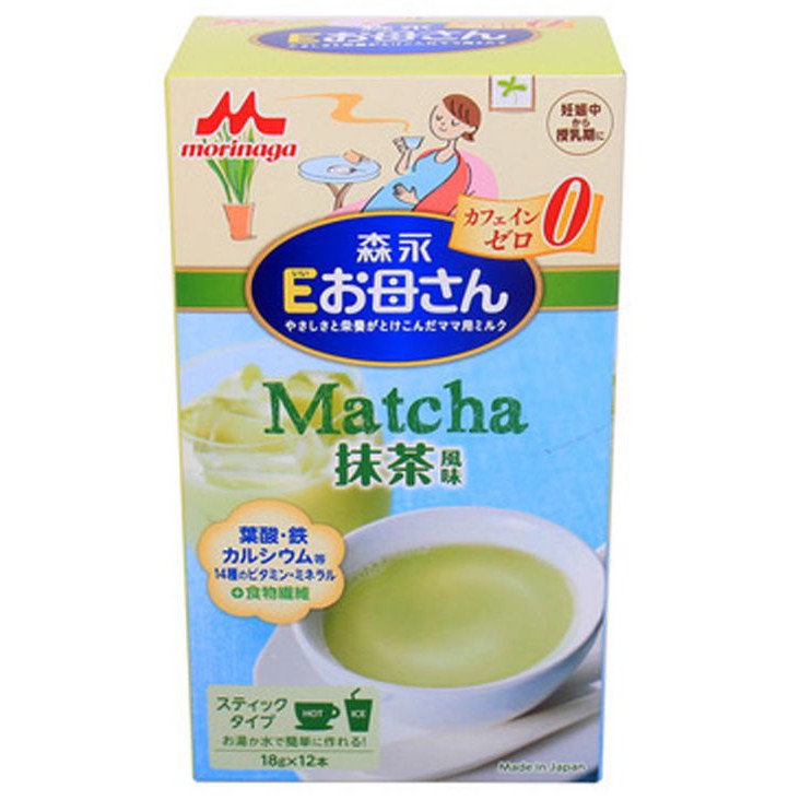 Sữa Morinaga bầu vị trà xanh date 1-2023