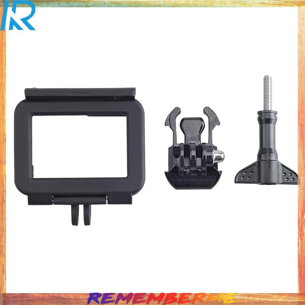 Standard Frame Mount Protective Housing Case & Lens Cover For GoPro Hero 5