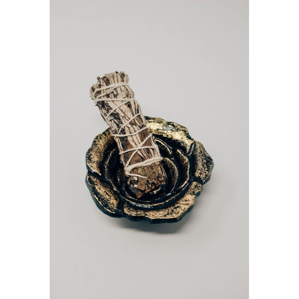 Bó &quot;Lá thánh&quot; - Thánh thảo dược xông nhà xua đuổi khí độc Yerba Santa ( Yerba Santa Smudge Incense 3&quot;-4&quot; Bundle)