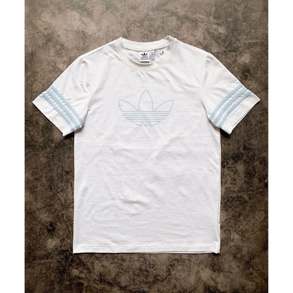 (HÀNG XUẤT XỊN) Áo das trắng xanh da trời 1508 OUTLINE CLEAR SKY | BigBuy360 - bigbuy360.vn