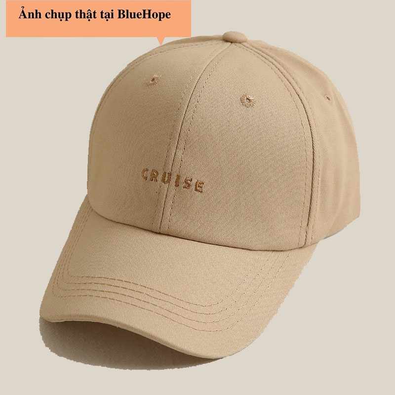 Mũ Lưỡi Trai ❤️ Nón kết thêu chữ Mũ Nam Nữ Che Nắng Nhiều Màu Phong cách Ulzzang form unisex nam nữ M08