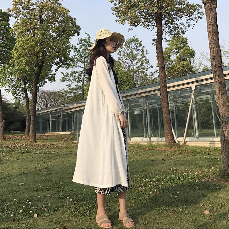 ÁO KHOÁC DÀNG DÀI BOHO ÁO PHÔNG MẶC NGOÀI CHO NỮ MÙA HÈ ĐI NGHỈ MÁT | BigBuy360 - bigbuy360.vn