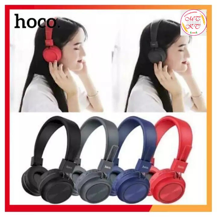 Tai nghe bluetooth chụp tai chính hãng Hoco W25 - Bass sâu