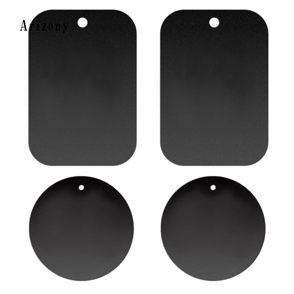 Set 4 miếng nam châm từ tính cố định điện thoại trên xe hơi