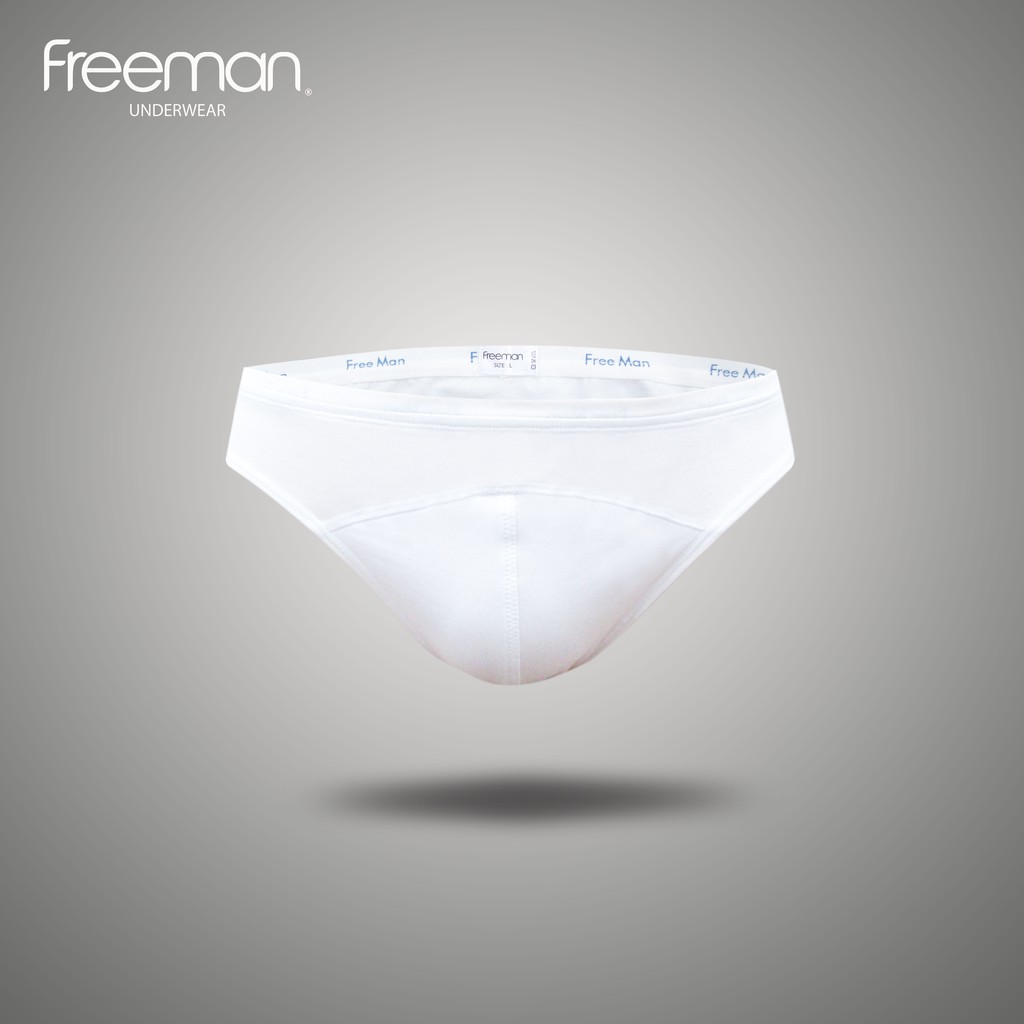 [FREEMAN] Combo 5 quần lót nam cotton màu trắng 770