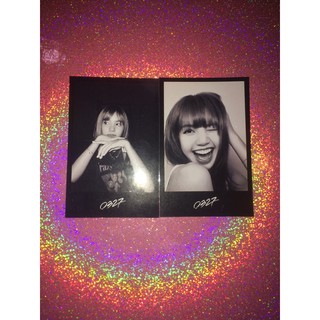 (ẢNH THẬT/UNOFF) Bộ ảnh quà đặt trước photobook lisa