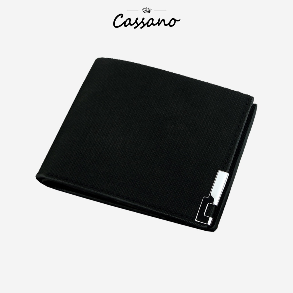 Ví nam đẹp cầm tay nhiều ngăn giá rẻ bóp da nam dáng đứng ngang nhỏ gọn thời trang cao cấp Cassano V1281