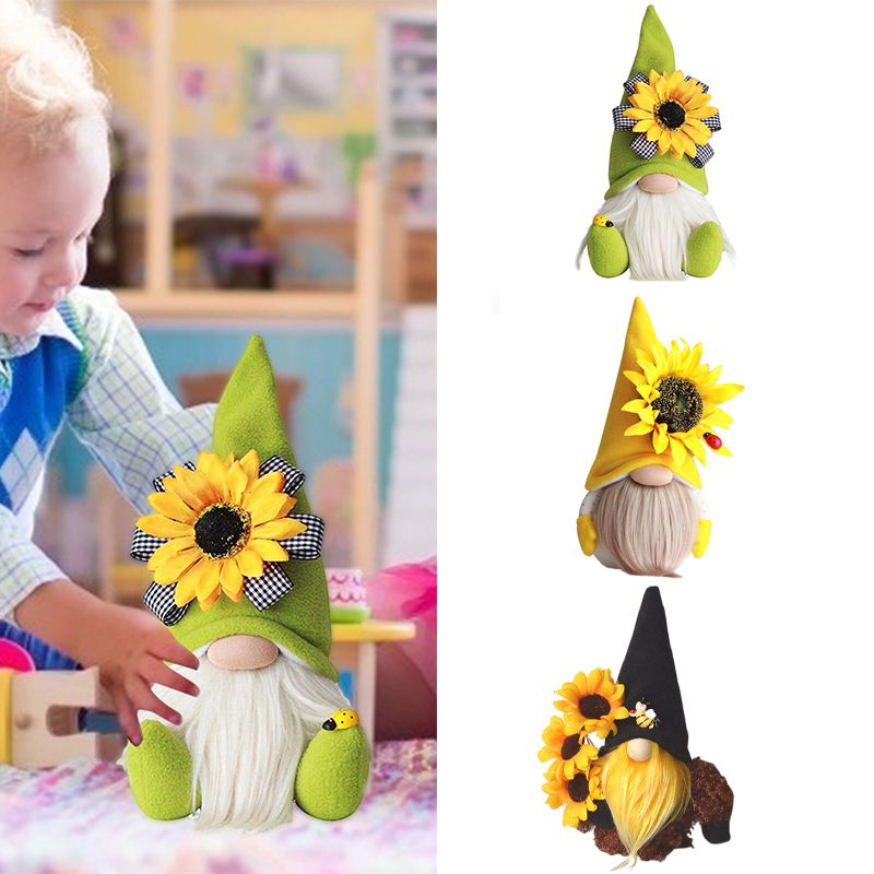 Búp Bê Nhồi Bông Hình Vô Diện Làm Thủ Công Để Bàn Trang Trí