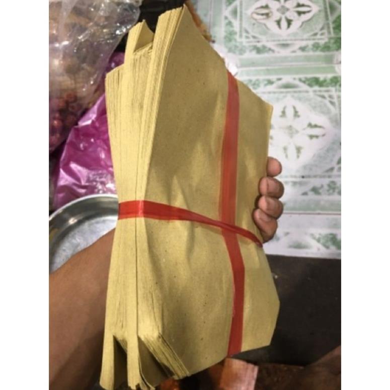 1000 cái túi giấy đựng bánh tráng nướng 225k 15x21cm