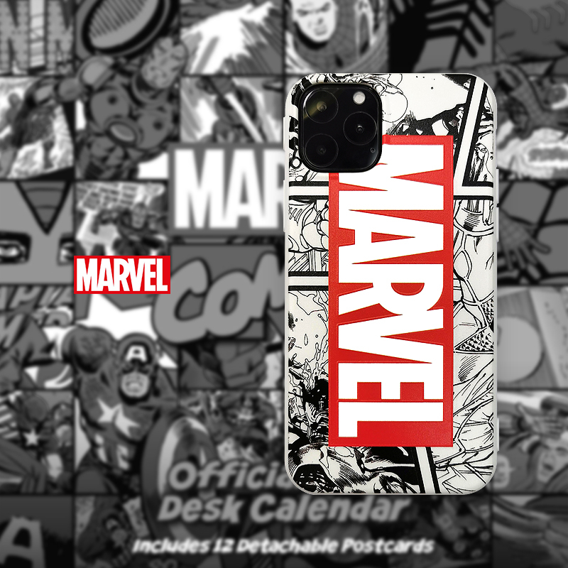 Usa Comics Ốp Điện Thoại Silicon Mềm Hình Siêu Anh Hùng Marvel Cho Iphone 6 6s 7 8 Plus X Xs Max Xr 11 12 Pro Max 12 Mini