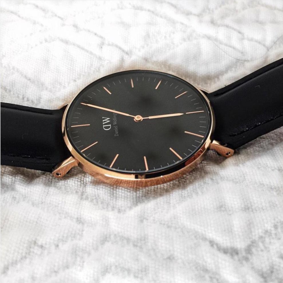 Đồng hồ nam nữ Daniel Wellington Classic Black Sheffield size 36mm và 40mm - DW VIỆT NAM