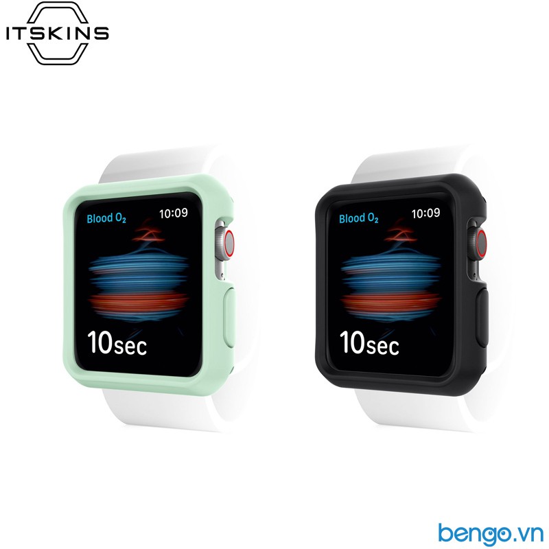 [Mã SKAMA07 giảm 8% đơn 250k]Bộ 2 Ốp Apple Watch 44mm ITSKINS Spectrum // Solid Antimicrobial