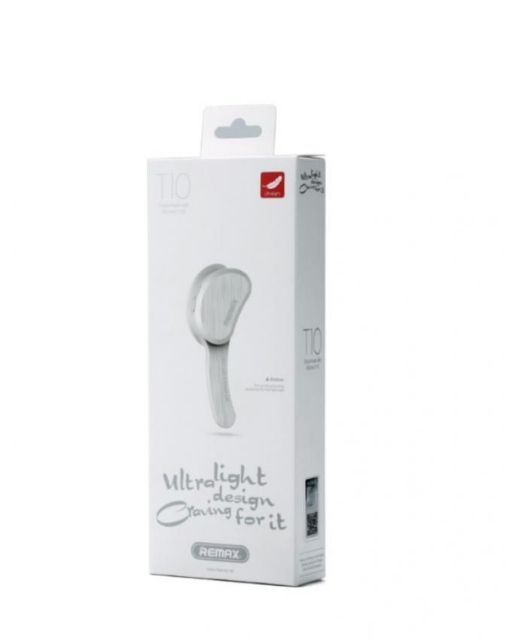 Tai nghe bluetooth Remax T10 chính hãng, tai nghe không dây 1 bên có mic đàm thoại