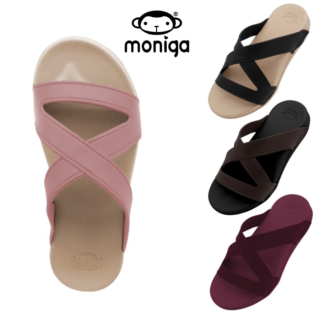 Dép Thái Lan Nữ Quai Chéo đế cao Monobo Moniga 7.8