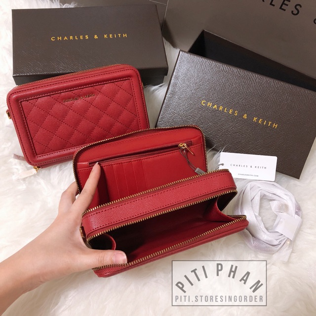 Túi + Clutch Cnk kèm box chính hãng có sẵn CK6-10840105