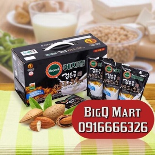Sữa óc chó hạnh nhân đậu đen  Vegemil số 1  Hàn Quốc (xách 20 gói)