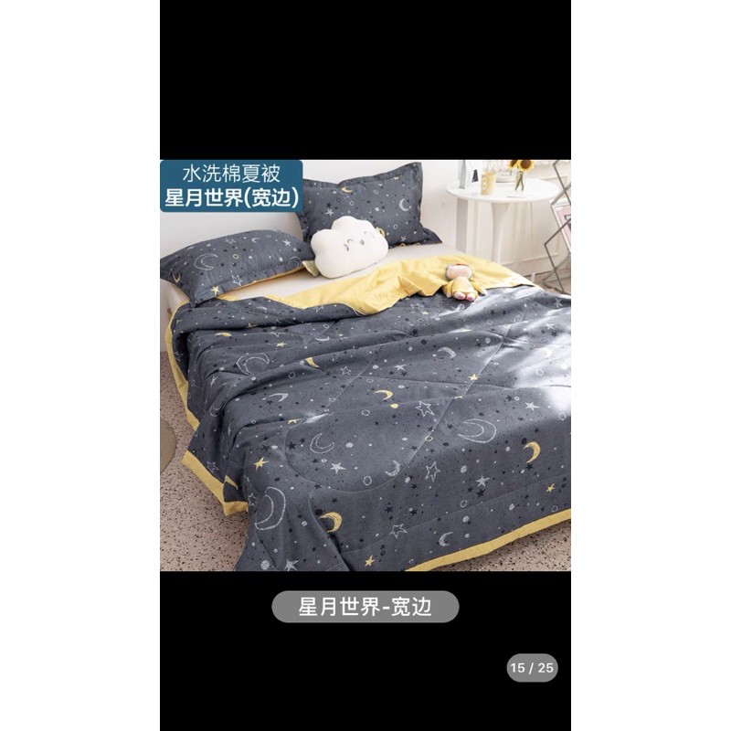 Chăn hè cotton Nanjiren cao cấp