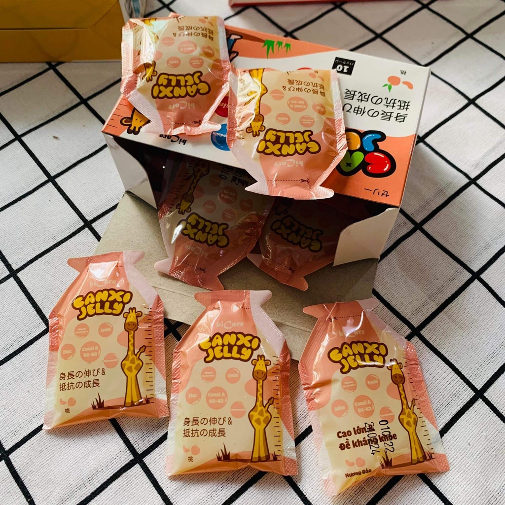 Thạch Dinh Dưỡng Canxi Bicare, Thạch Táo Bón Wilav Jelly