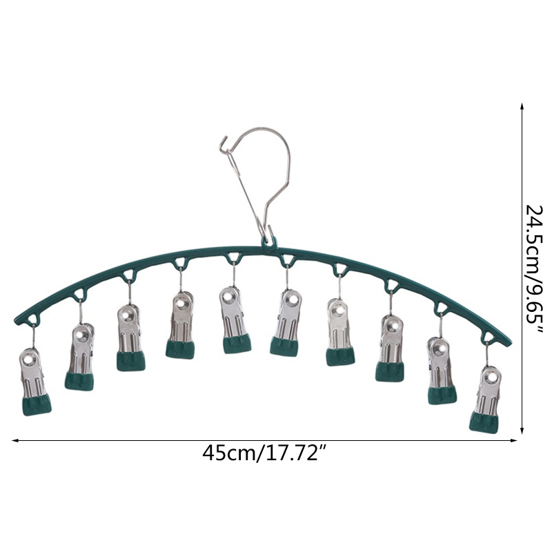Móc Phơi Vớ / Đồ Lót Bằng Thép Không Gỉ Chất Lượng Cao