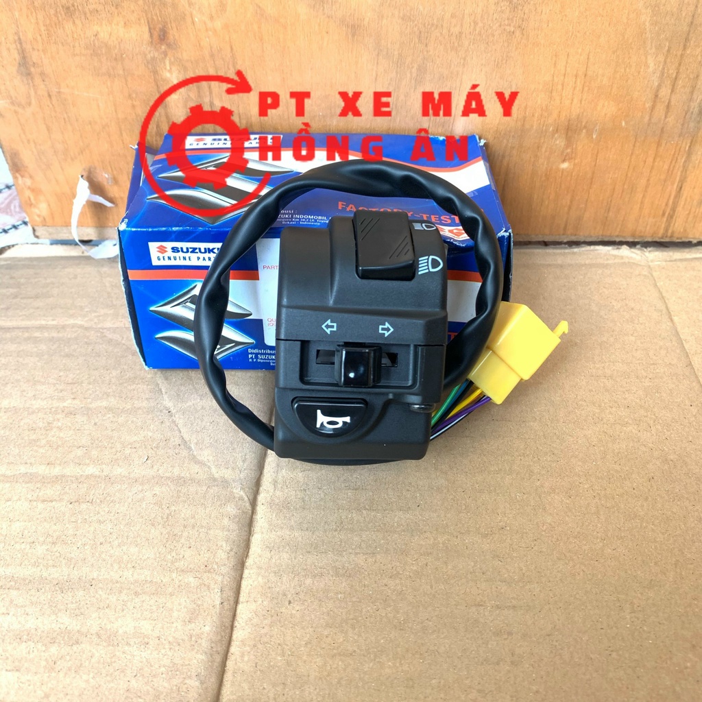 Cùm công tắc Raider Fi, Satria Fi nhập khẩu chính hãng Suzuki Indonesia - PT HỒNG ÂN